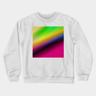 pink green yellow texture abstract art Crewneck Sweatshirt